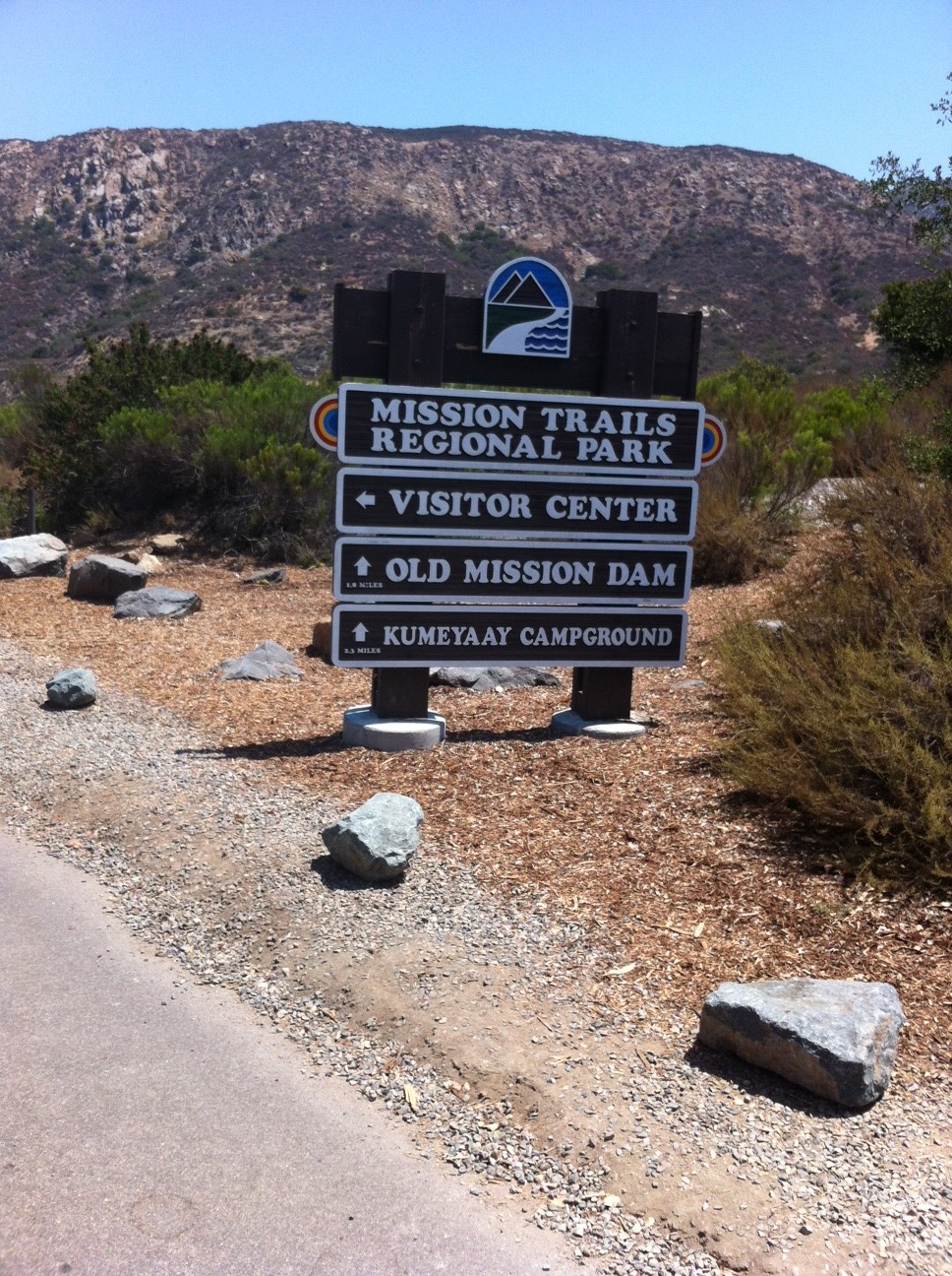 Fortuna Mountain Saddle, North and South Peaks:  Mission Trails Regional Park, Santee, CA