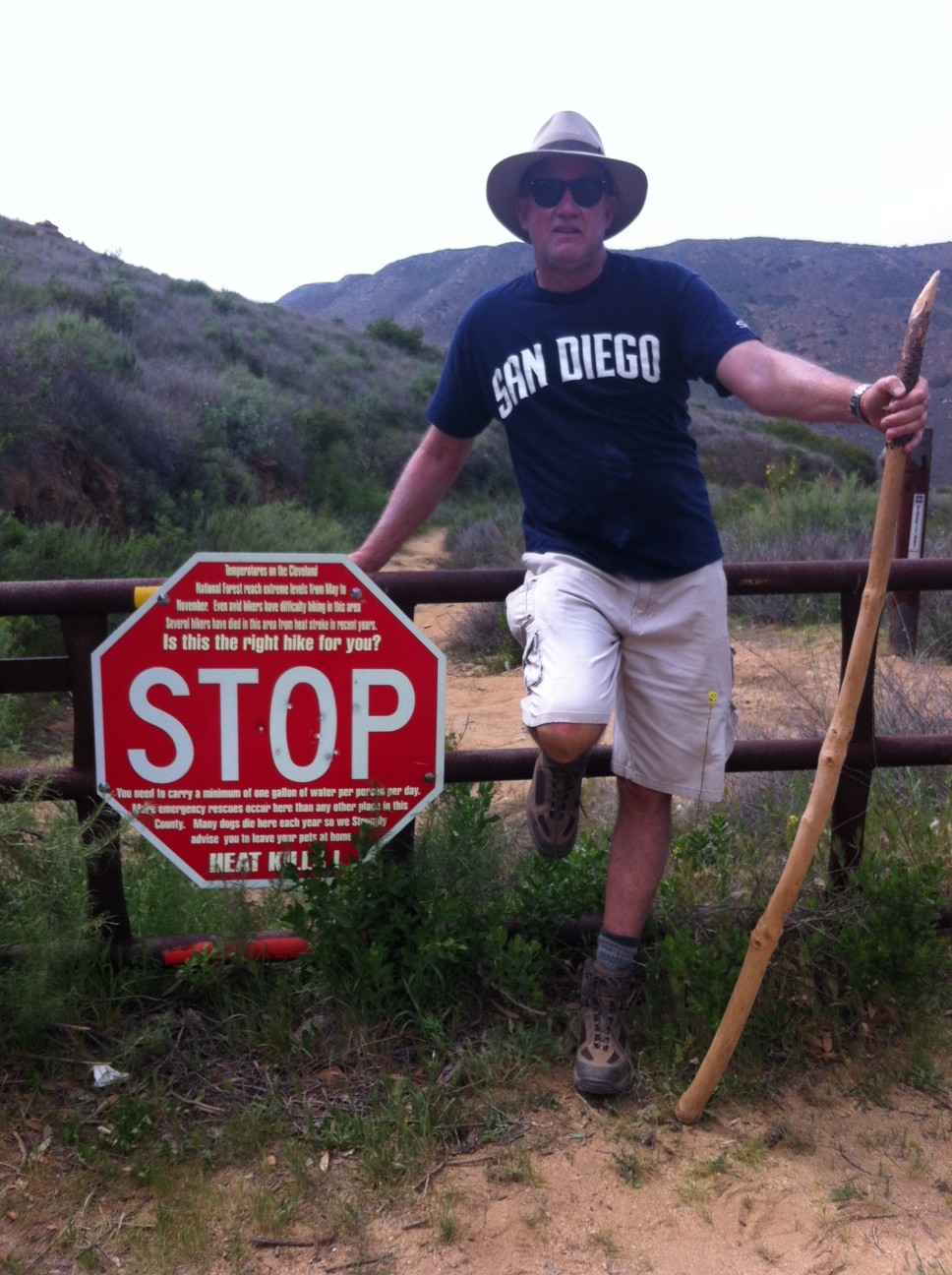 Cedar Creek Falls Hike, Julian, CA  03/29/2013  Hiker Therapy