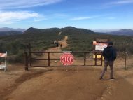 Eagle Peak Hike:  Julian CA 01/16/2017