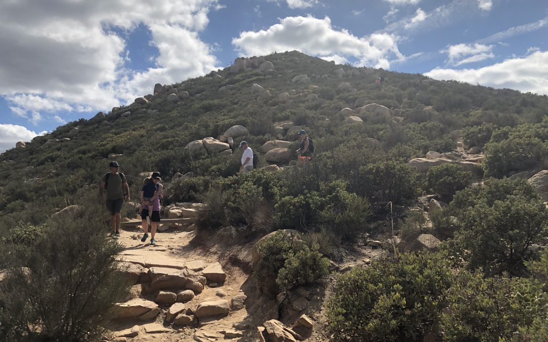 Iron Mountain, Poway, CA Feb., 17, 2018  Hiker Therapy