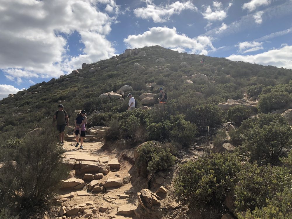 Iron Mountain, Poway, CA Feb., 17, 2018  Hiker Therapy