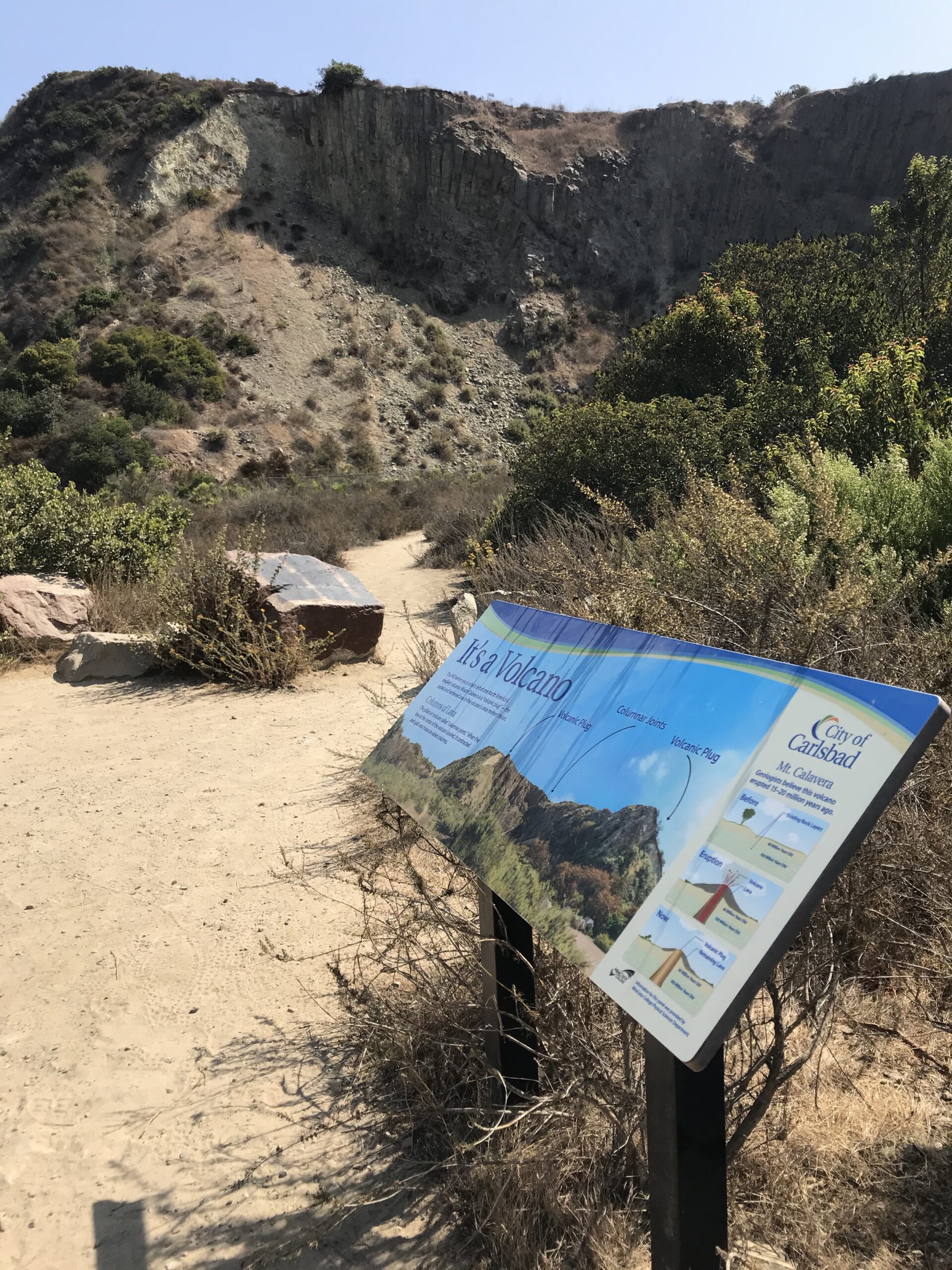 It’s A Volcano!                     Lake Calavera Preserve:   Carlsbad, CA….10/08/2020